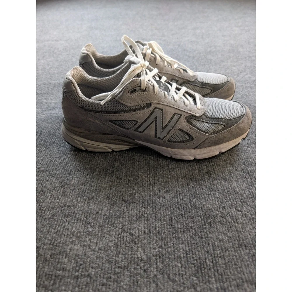 New Balance 990v4 Grey M990GL4 Made in USA Mens Size 12 D Running Shoes